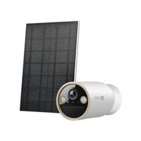 Tapo C460 KIT 4K 8MP Solar bewakingscamera voor buiten, accu, Starlight-kleuren-nachtzicht, dual-band wifi, magnetische voet, gecodeerde microSD-opname, KI-detectie, 10.000 mAh-batterij