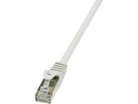 LogiLink CP1062D RJ45 Netwerkkabel, patchkabel CAT 5e SF/UTP 3.00 m Grijs 1 stuk(s)