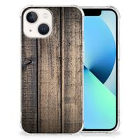 iPhone 13 Stevig Telefoonhoesje Steigerhout - thumbnail