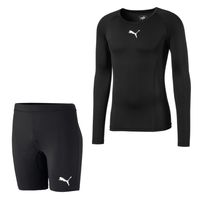 PUMA LIGA Trainingsset Zwart Zwart - thumbnail