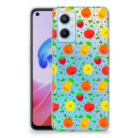 OPPO A96 | OPPO A76 Siliconen Case Fruits - thumbnail