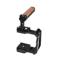 Caruba Half Cage met Wooden Top Handle voor BMPCC 4K