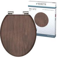 SCHÜTTE WC-bril MDF (Dark Wood)
