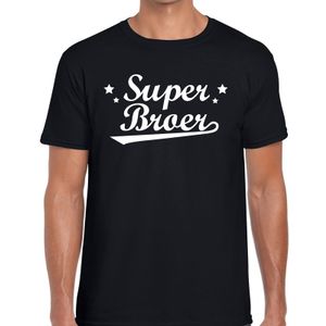 Kadoshirt Super broer zwart voor heren 2XL  -