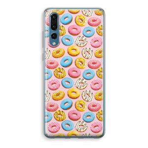 Pink donuts: Huawei P20 Pro Transparant Hoesje