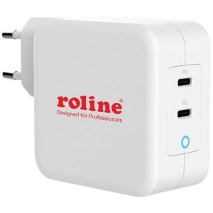 ROLINE 19.11.1053 oplader voor mobiele apparatuur Universeel Wit AC Snel opladen Binnen