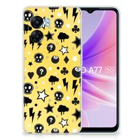 Silicone Back Case OPPO A77 | A57 5G Punk Geel