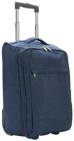 XD Collection trolley opvouwbaar 40 liter polyester blauw