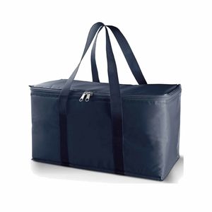 Grote koeltas navy/blauw 17 liter