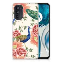 TPU Hoesje voor Motorola Moto G52/G82 Pink Peacock