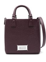 Maison Margiela sac cabas 5AC en cuir - Rouge