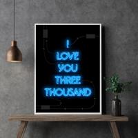 Poster - I LOVE YOU THREE THOUSAND