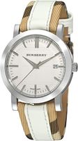 Horlogeband Burberry BU1379 Leder Multicolor 20mm - thumbnail