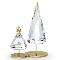 Swarovski 5596790 Ornament Holiday Magic Kerstbomen Duo 6,8 x 4,9 x 3 cm - thumbnail