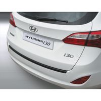 Bumper beschermer passend voor Hyundai i30 Tourer 2012- Zwart GRRBP559