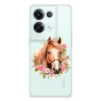 TPU Hoesje voor OPPO Reno8 Pro Paard - thumbnail