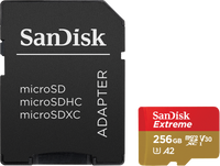 SanDisk Extreme 256 GB MicroSDXC UHS-I Klasse 3 - thumbnail