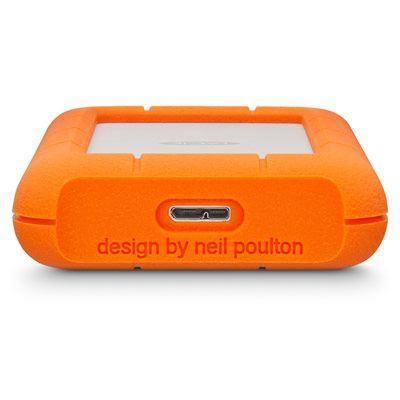 LaCie Rugged Mini 2 TB Externe harde schijf (2,5 inch) USB 3.2 Gen 1 (USB 3.0) Zilver, Oranje 9000298