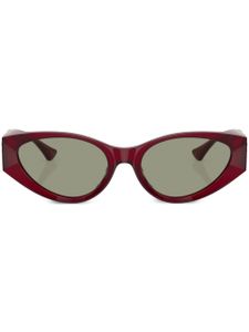 Versace Eyewear lunettes de soleil à monture papillon - Rouge