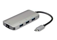 ROLINE USB Type C naar Gigabit Ethernet Converter + Hub 3x