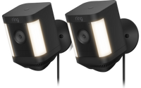 Ring Spotlight Cam Plus - Plug In - Zwart - 2-pack - thumbnail