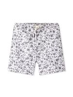 Bonpoint short de bain Ariel à fleurs - Blanc