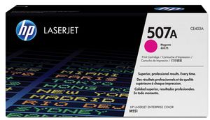 HP toner 507A, 6 000 pagina&apos;s, OEM CE403A, magenta