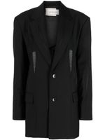 Feng Chen Wang blazer een laine - Noir - thumbnail