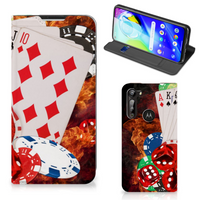 Motorola Moto G8 Power Hippe Standcase Casino - thumbnail