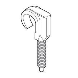 Enzo Betonclip 16\19mm transparant ds a100 - 4113310