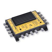 Inverto 5413 IDLU-UST110-CUO4O-32PP compacte, cascadeerbare Unicable II multischakelaar met 4 uitgangen zwart