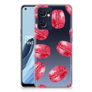 OPPO Reno 7 5G | Find X5 Lite Siliconen Case Pink Macarons