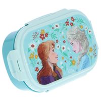 Frozen Disney Lunchbox met bestek - Connected By Love - thumbnail