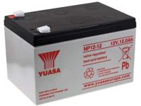 Yuasa NP12-12 NP1212 Bleirechargeable battery 12V 12Ah Blei-Vlies (AGM) (B x H x T) 151 x 98 x 98mm Flachplug 6.3