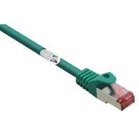 Renkforce RF-5372558 RJ45 Netwerkkabel, patchkabel CAT 6 S/FTP 3.00 m Groen Snagless, Vergulde steekcontacten, Vlambestendig 1 stuk(s)