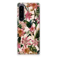 Sony Xperia 1 IV TPU Case Flowers - thumbnail