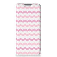 Xiaomi 12 | 12X Hoesje met Magneet Waves Roze