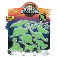 Toi Toys World Of Dinosaurs Glow In The Dark Dino&apos;s - thumbnail