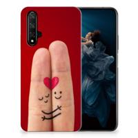 Honor 20 Silicone Back Cover Liefde - Origineel Romantisch Cadeau