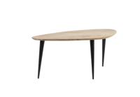 Light & Living Salontafel 'Chevano' Hout, 80 x 50cm