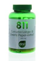 AOV 811 Curcuma longa zwarte peper (60 vega caps) - thumbnail