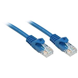 LINDY 48172 RJ45 Netwerkkabel, patchkabel CAT 6 U/UTP 1.00 m Blauw 1 stuk(s)