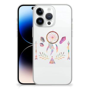 iPhone 14 Pro Max Telefoonhoesje met Naam Boho Dreamcatcher