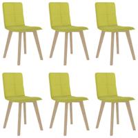 Vidaxl Eetkamerstoelen 6 St Mosterdgeel