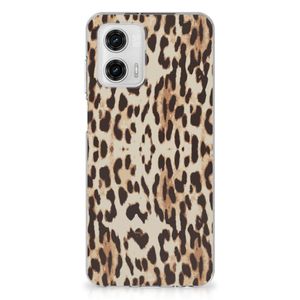 Motorola Moto G73 TPU Hoesje Leopard