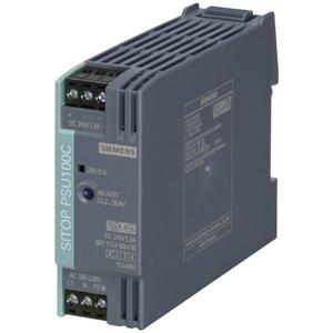 Siemens SITOP PSU100C 12 V/2 A DIN-rail netvoeding 12 V/DC 2 A 24 W Aantal uitgangen: 1 x Inhoud: 1 stuk(s)