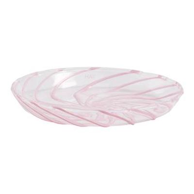 HAY Spin Schotelset 2 st. - Transparant/Roze