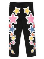 Stella McCartney Kids pantalon de jogging à imprimé étoiles - Noir