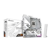 GIGABYTE B850M AORUS Elite WIFI6E ICE AMD AM5 LGA 1718 moederbord, mATX, DDR5, 2X M.2, PCIe 5.0, USB-C, WIFI6E, 2.5GbE LAN, EZ-vergrendeling, 5 jaar garantie