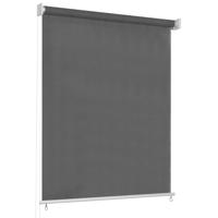 vidaXL Rolgordijn voor buiten 80x230 cm antracietkleurig